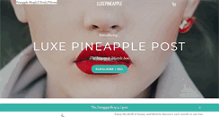 Desktop Screenshot of luxepineapple.com