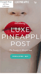 Mobile Screenshot of luxepineapple.com